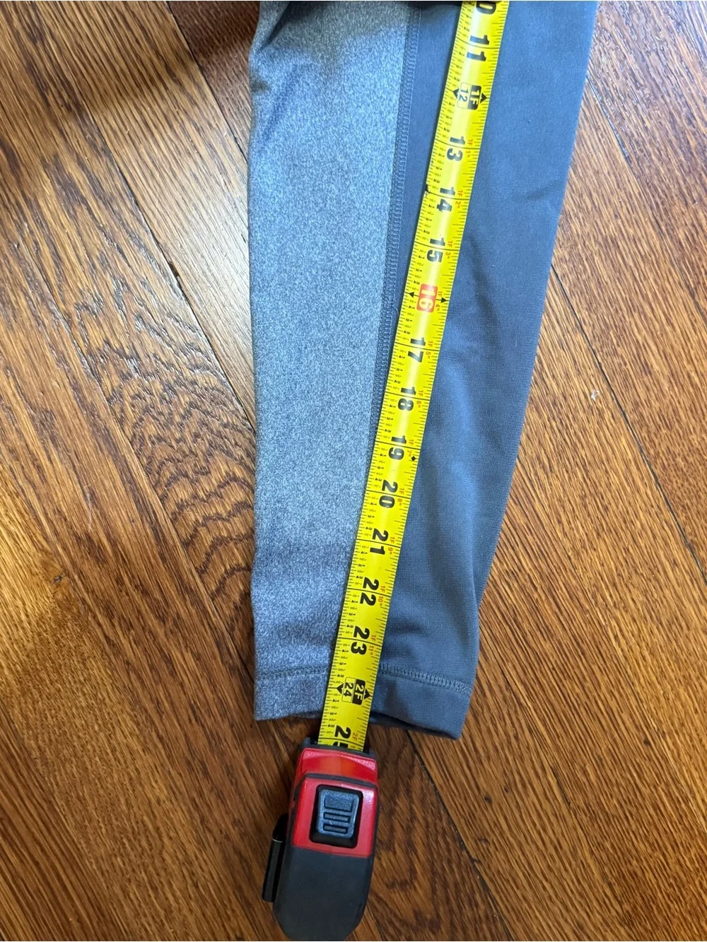 The North Face Gray Softshell Jacket with Orange Accents